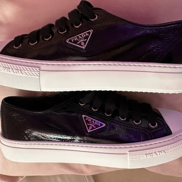 Prada Naplak Low-Top Sneaker - Picture 8 of 11